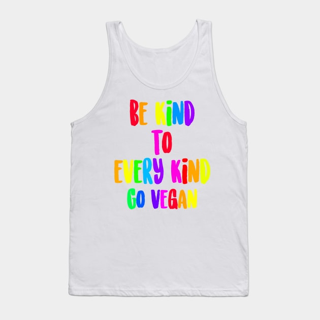 Be kind Tank Top by edajylix